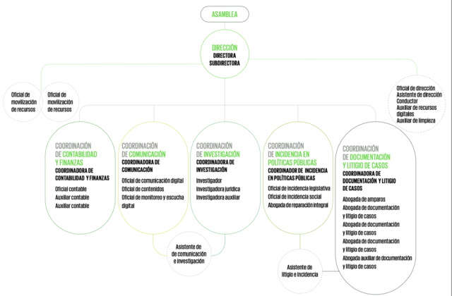 Organigrama de GIRE